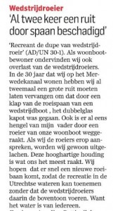 Reactie woonbootbewoner